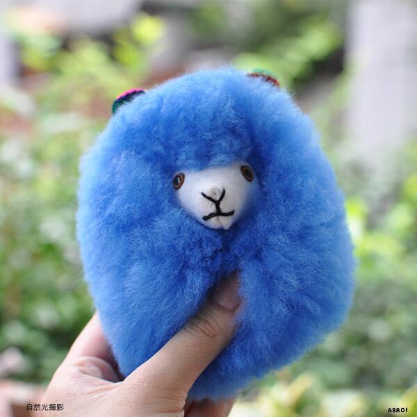 アルパカちゃんキーホルダー 3点セット キーホルダー「アルパカの赤ちゃん」 - 海福雑貨通販部