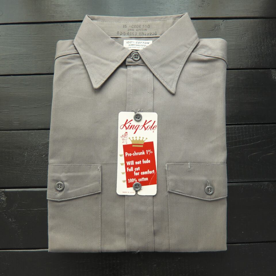 60's King Kole ワークシャツ DEADSTOCK | 古着 通販 relddot 60's King Kole ワークシャツ DEADSTOCK | 古着 通販 relddot