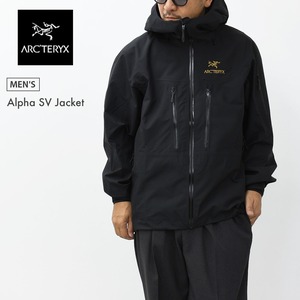 ARC'TERYX [アークテリクス正規代理店] M Alpha SV Jacket [X000009899] アルファ SV ジャケット メンズ・GORE-TEX・BIRD AID MEN'S「スキー・スノーボード・登山・ハイキング・クライミング」[2025AW]