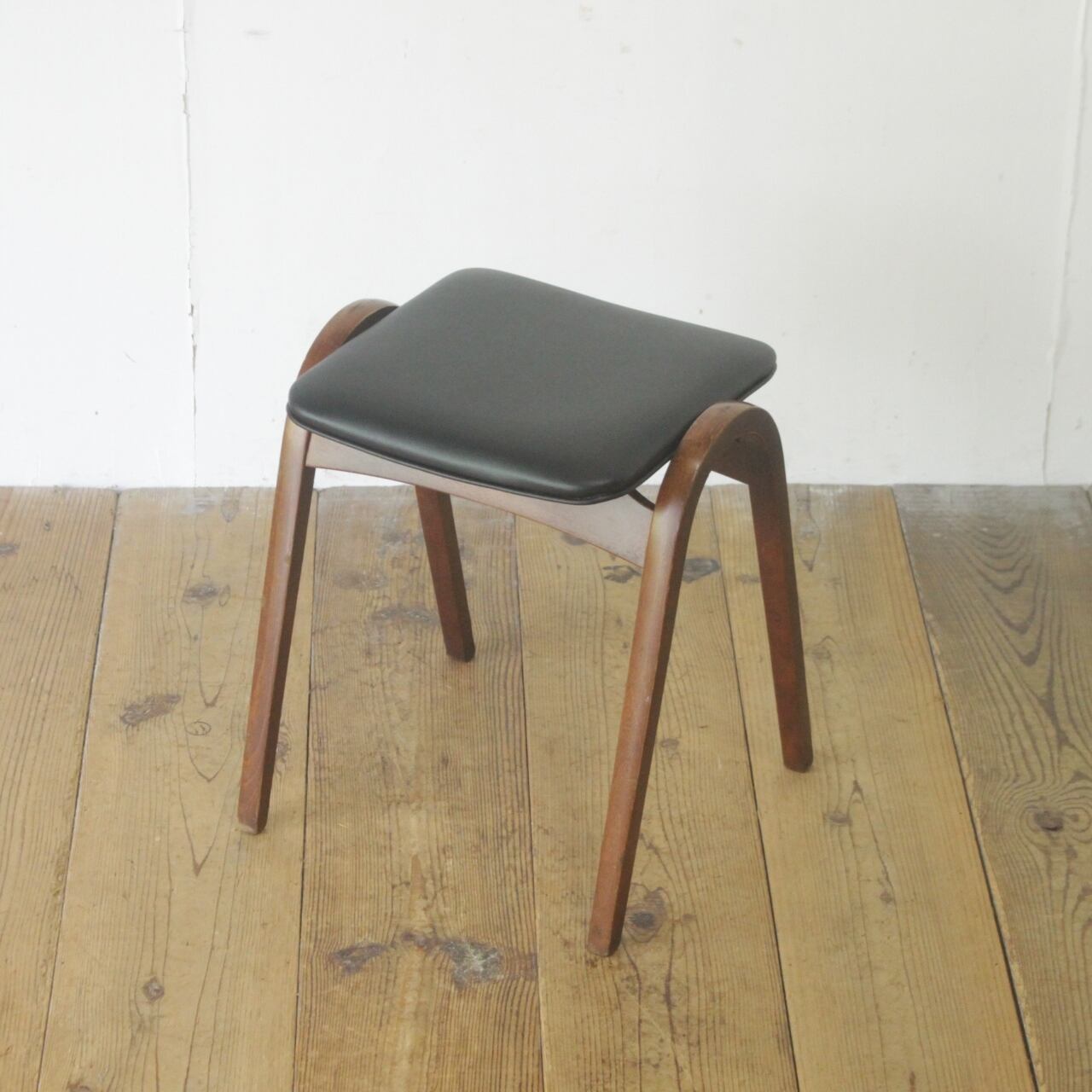 秋田木工 スタッキングスツール ヴィンテージ レトロ チェア 曲げ木