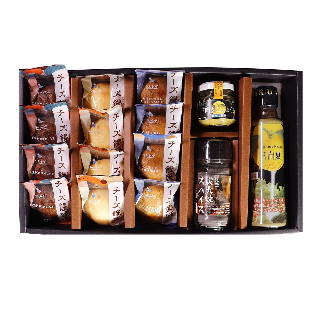 【A215】【贈答用】チーズ饅頭＆調味料詰め合わせセット③