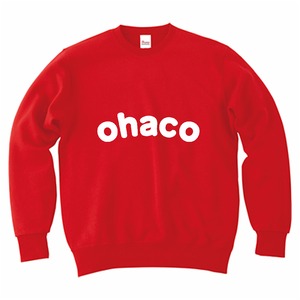 【送料無料】2024福箱ohacoオリジナルトレーナーオハコ赤色