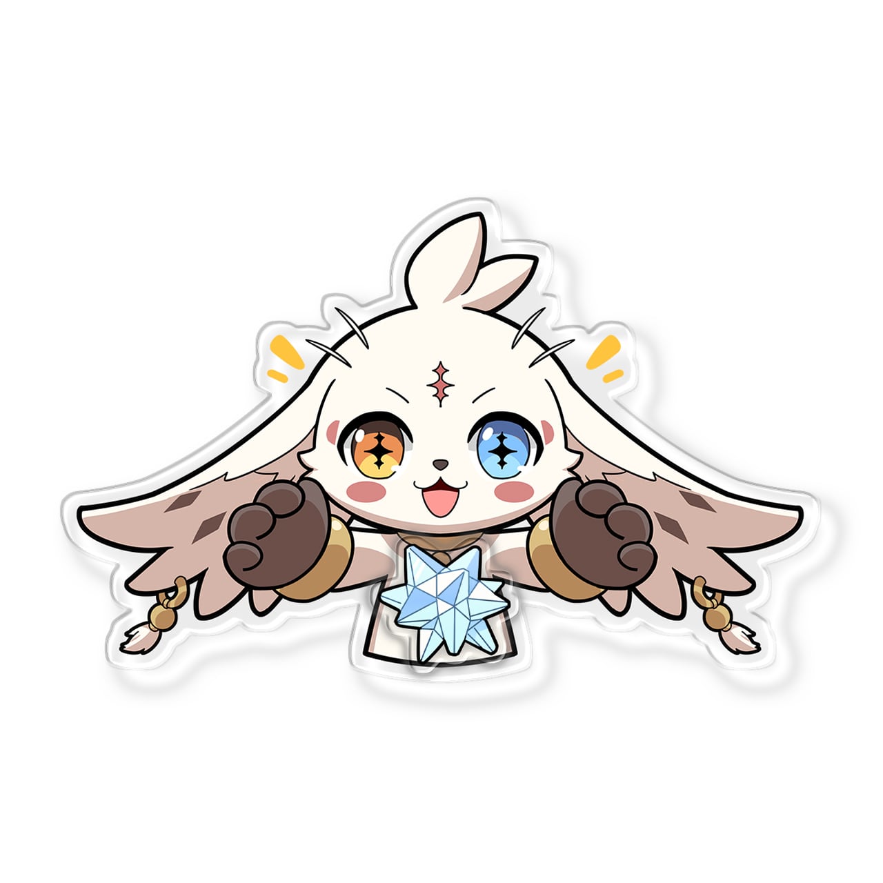 鳴潮 共鳴者シリーズ 回転式エアバッグ型スマホグリップ アブ