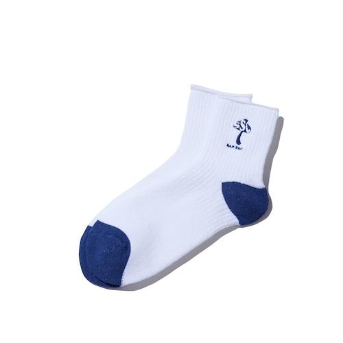 SURFSKATCAMP #Bad Trip Medium Socks White/Navy