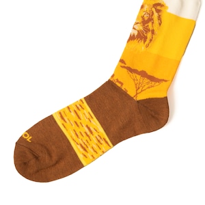 Savannah Lion socks サバンナ・ライオン ソックス