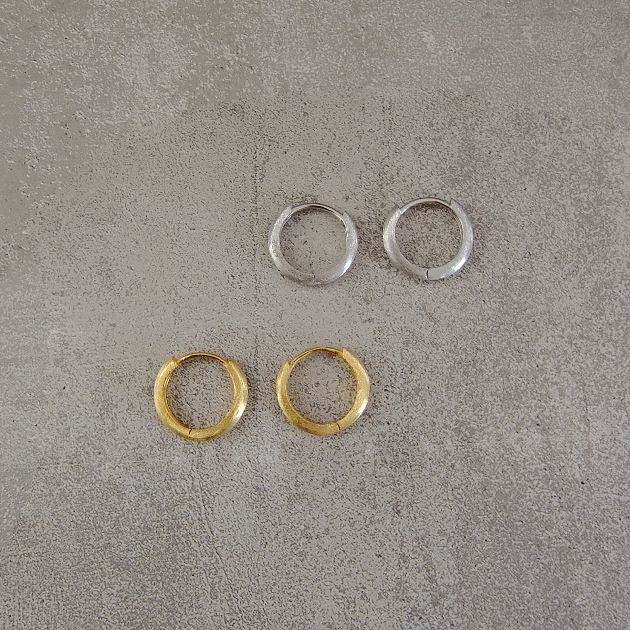 【Matte】Hoop large Pierce