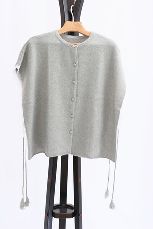 【Gauze#】Sonia LEAVER LACE KNIT VEST（G1235）