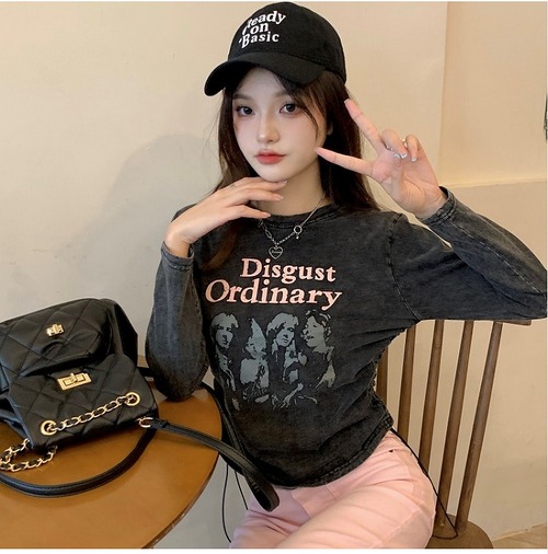 【大きいサイズM-4XL】【秋冬新作】ファッションＴシャツ#serov-265317