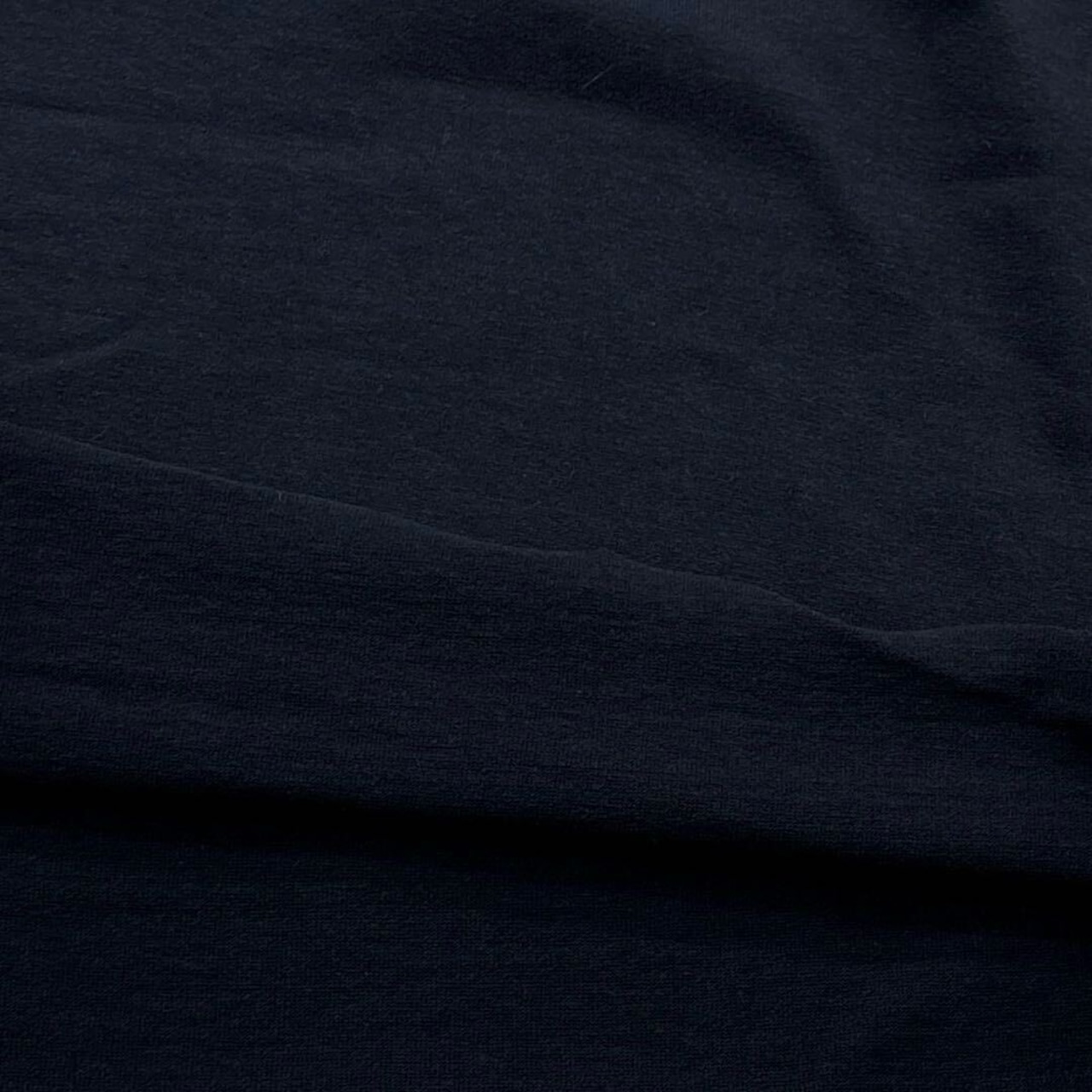 ★TC513◆2m◆綿100%パイルニット生地◆ブラック