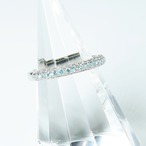 トリートブルーダイヤモンド エタニティリング pt900 / 0.480ct