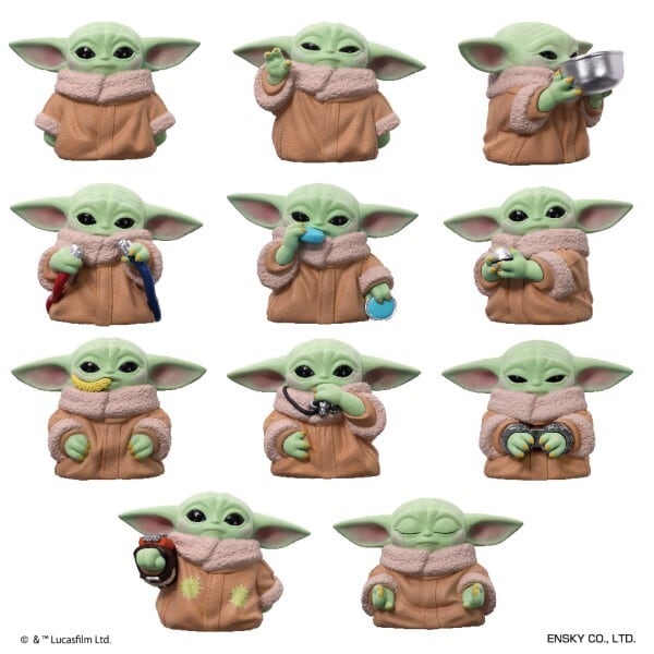 エンスカイ スター・ウォーズ マンダロリアン グローグー ソフビ