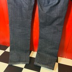 00s イタリア製 D&G DOLCE&GABBANA Y2Kダメージデニムパンツ　濃紺　ドルガバ　W34