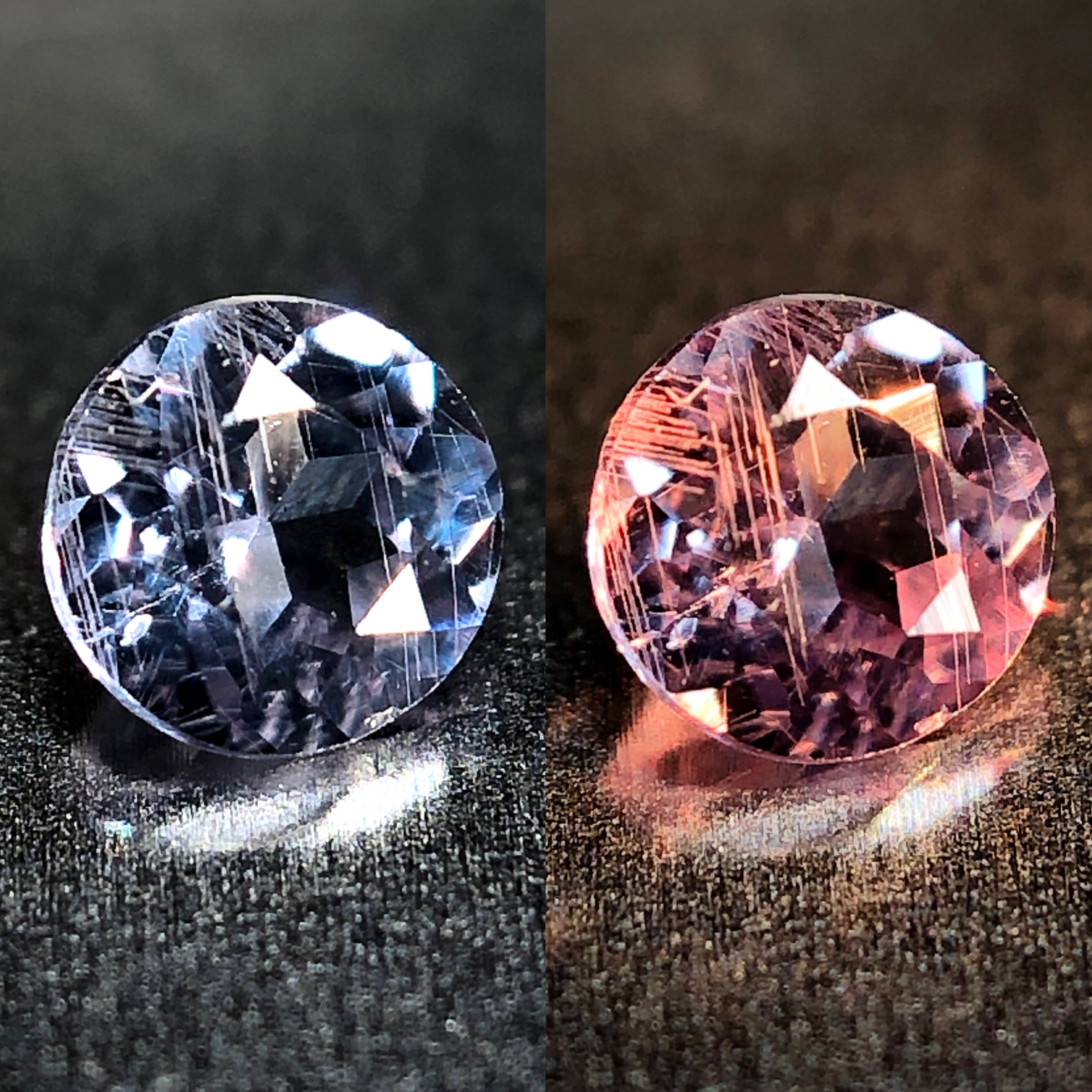 0.14ct カラーチェンジガーネット ベキリーブルーガーネット