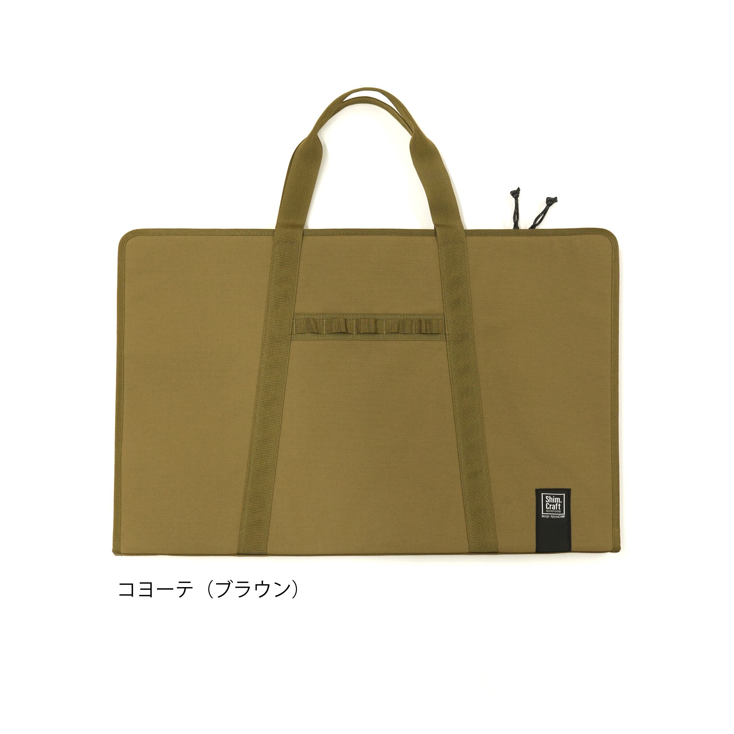 Shim.Craft T.G.F.-Bag 塩っぱ コヨーテ(ブラウン)＋Shimの札