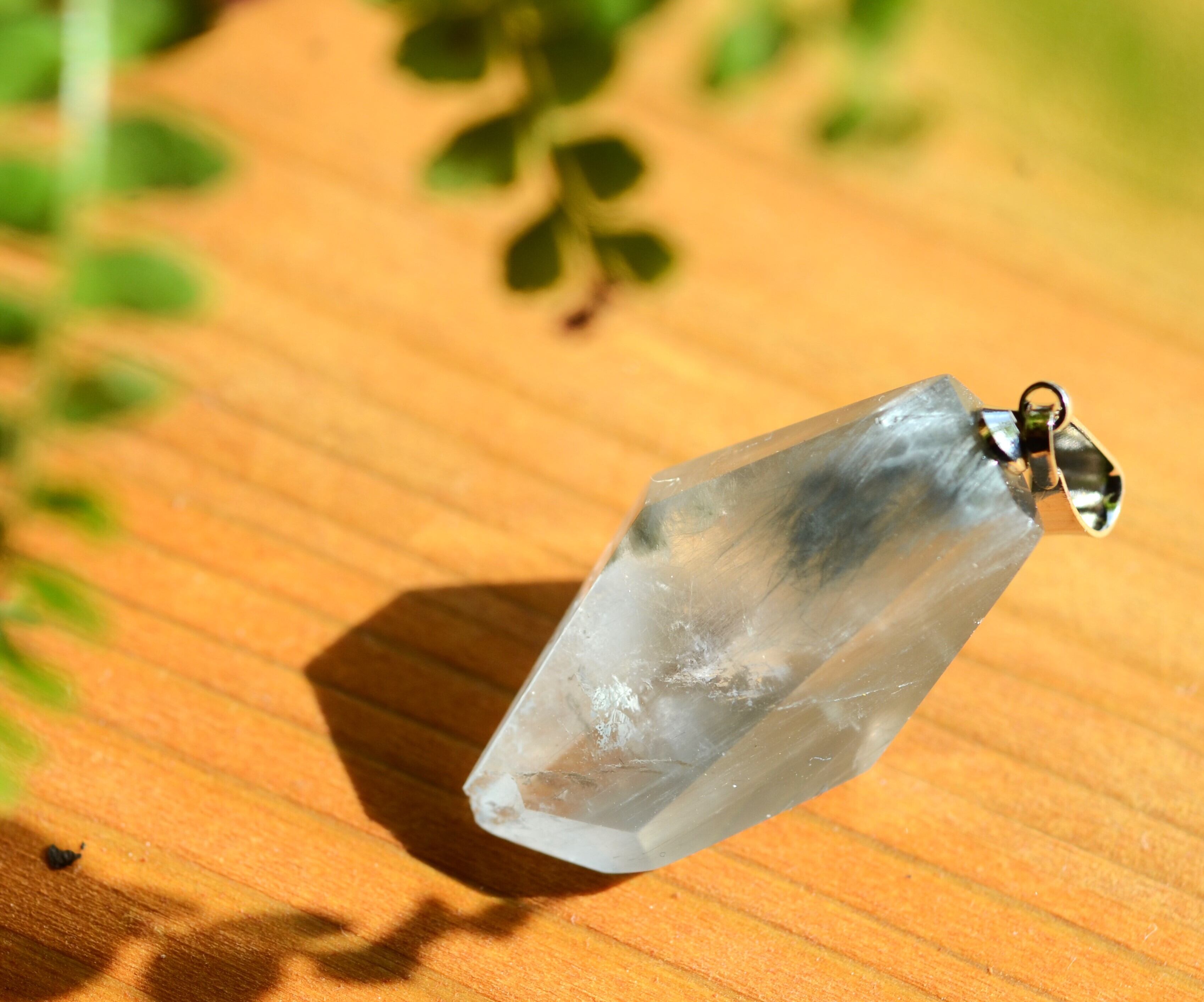 白多羅菩薩ブルークォーツペンダント Hakut-0203