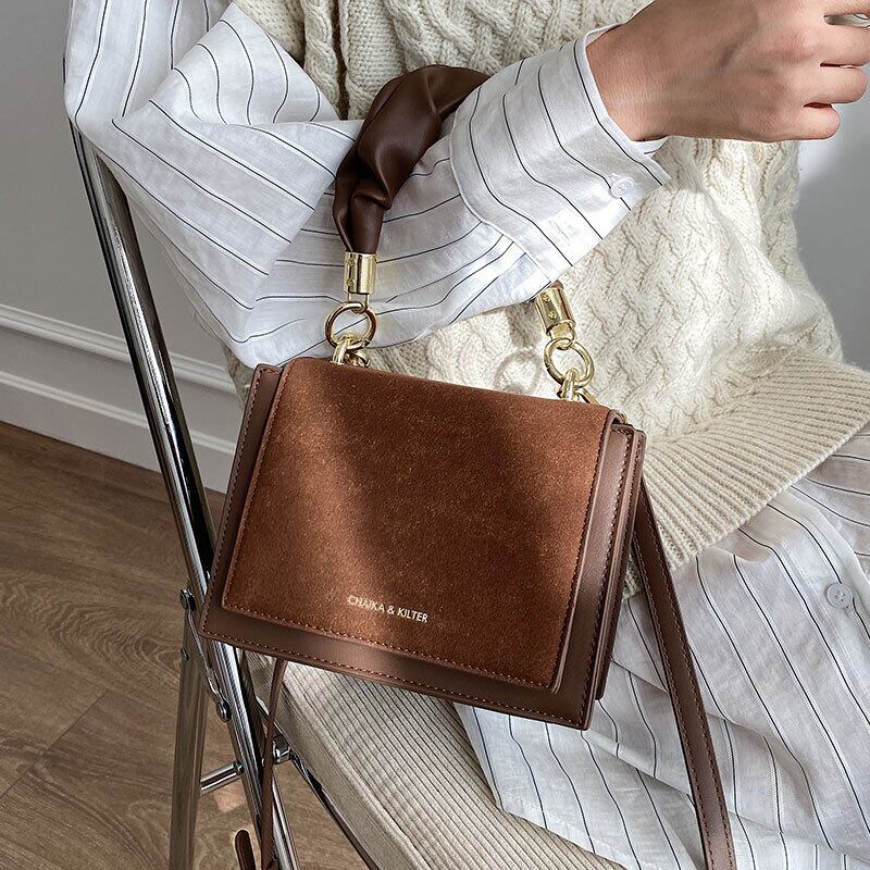 オータムウィンター 秋物 冬物 スクウェア ハンドバッグ メッセンジャーバッグ Tiancai_Wing_Bag99132559131