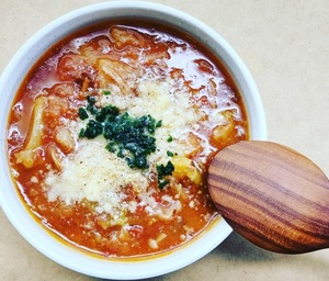 具だくさん・ミネストローネ（食べるスープ）