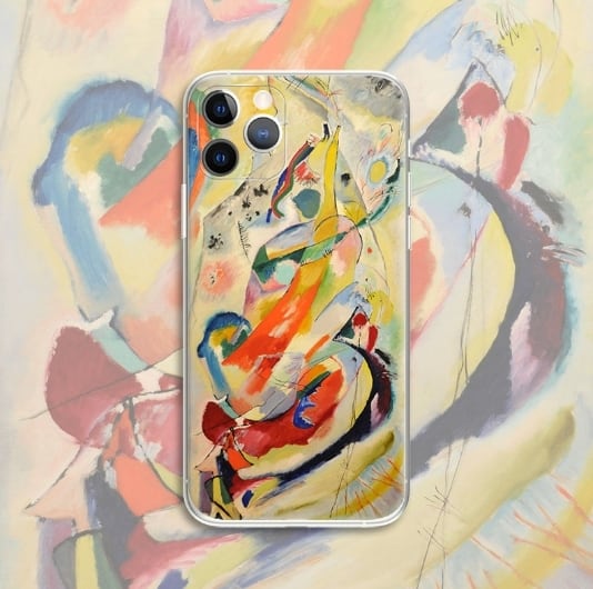 【★特注★新作★新品★送料無料！】ワシリー・カンディンスキー Wassily Kandinsky 名画 絵画 芸術 アート IPHONE  スマートフォン 電話 ケース | Recycle Mart7 powered by BASE