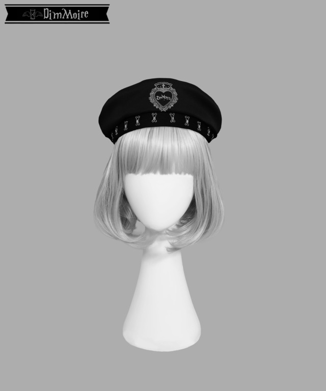 ロゴダメージBEANIE【Black】