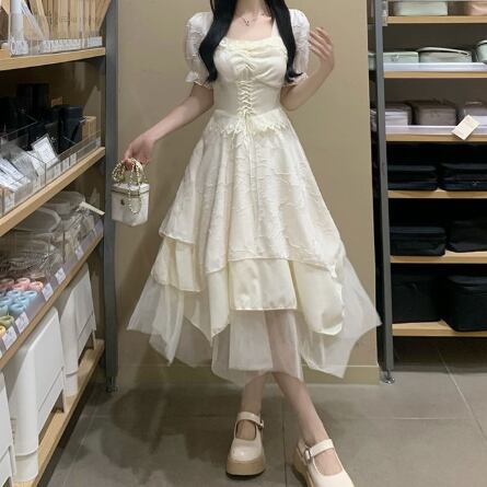 ワンピース OREN Blooming Rose Pearl One Piece 即納】<OREN> Blooming rose pearl one-piece | PAY ID