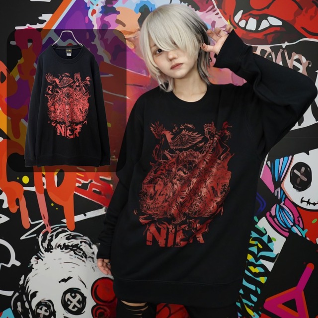 RED EDENスウェットトレーナー