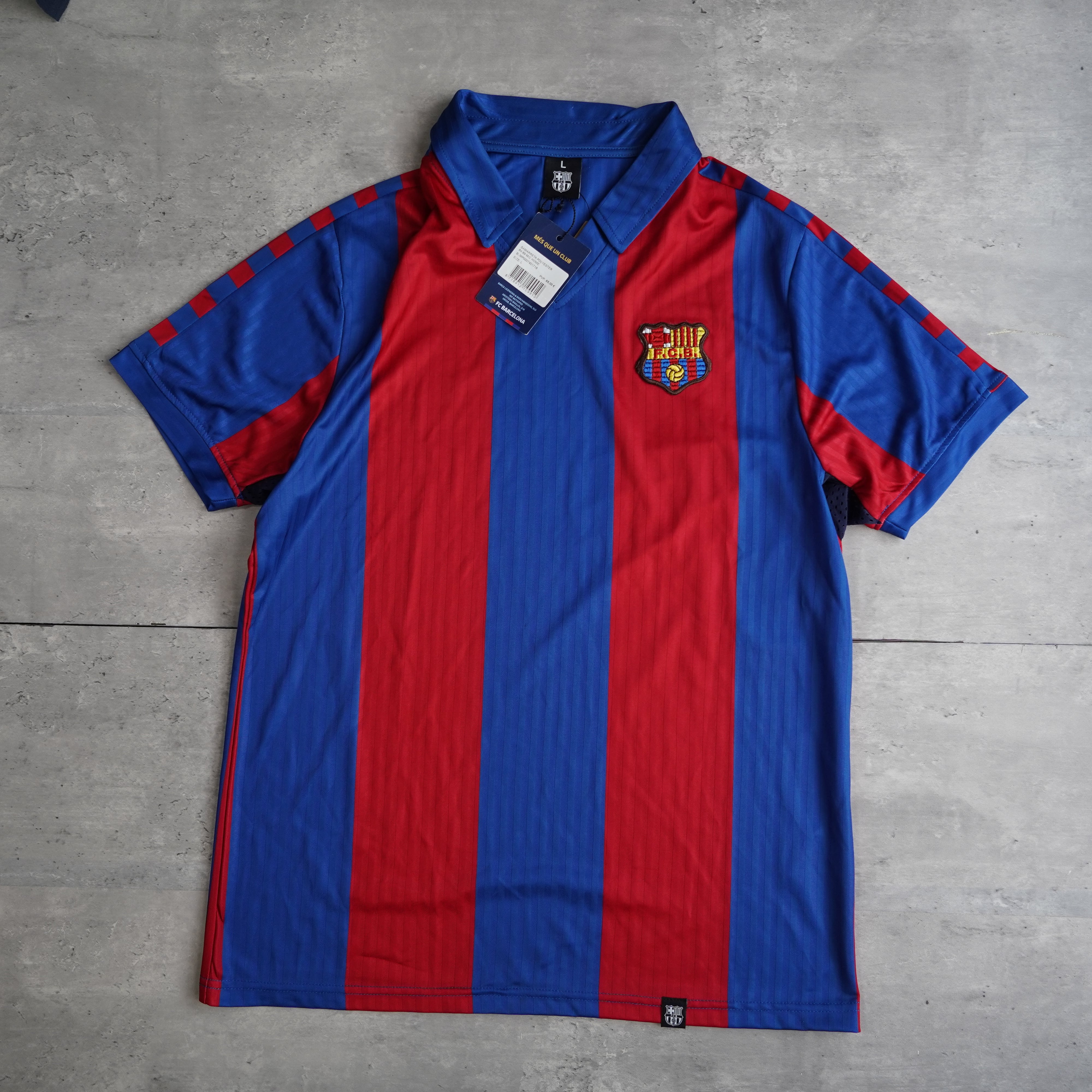 84-89 復刻　FCバルセロナ　ユニフォーム　Lサイズ　正規品 84-89 復刻 FCバルセロナ ユニフォーム Lサイズ 正規品 | The First