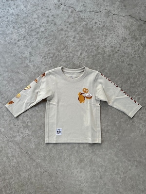 CHUMS【 BAKERY Brushed L/S T-Shirt】Kids