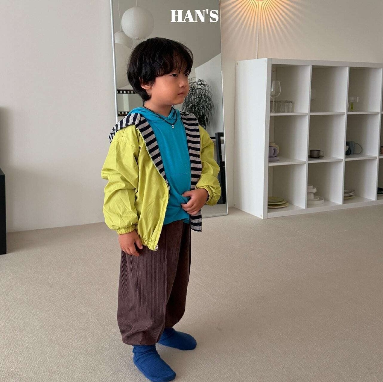 【取寄/韓国直送】Hans ジェニーフードTシャツ｜秋服｜韓国子供服｜26/AT