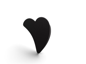 Heyep “ Matte Large Heart Clip “
