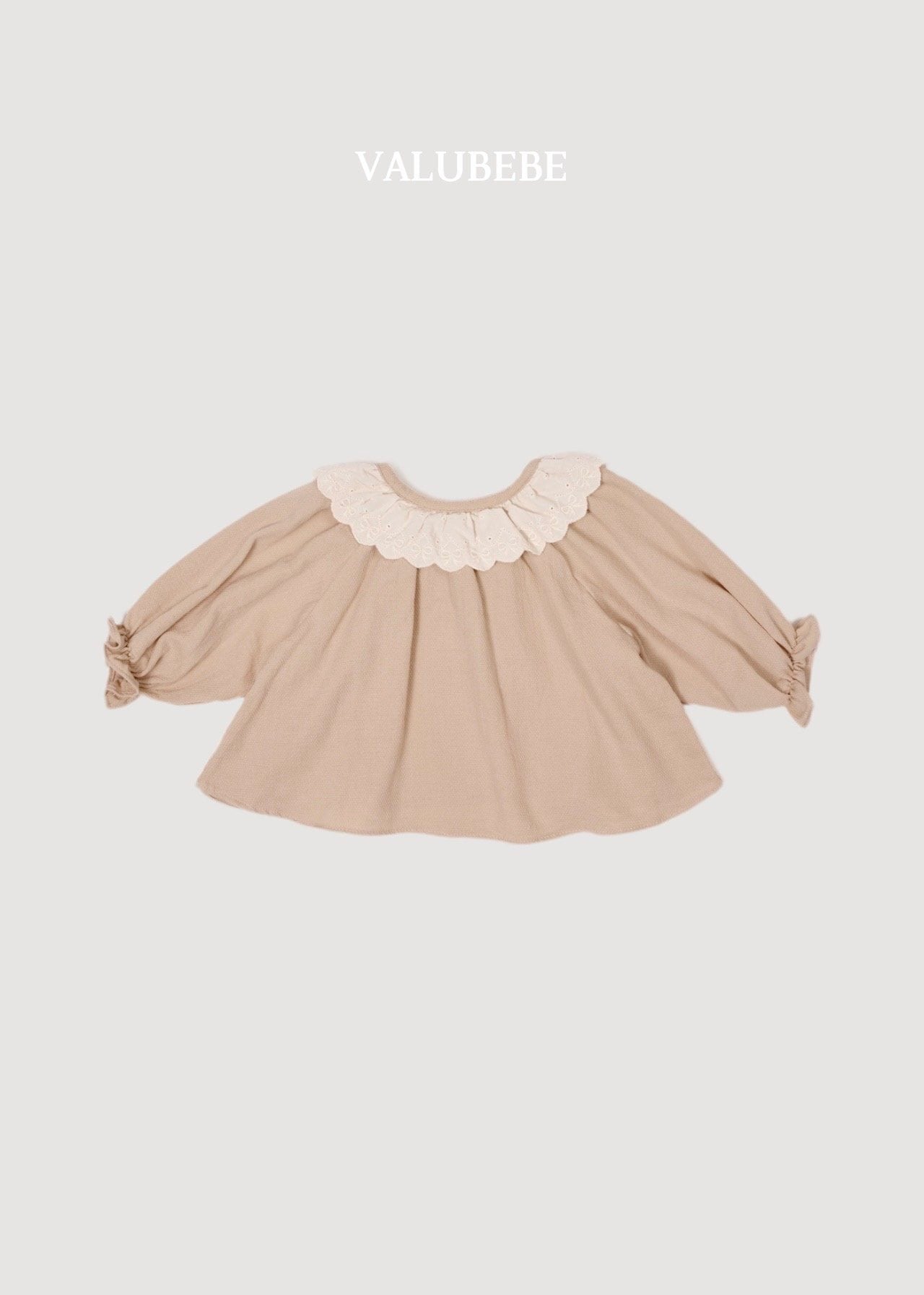 送料無料【予約】/ ラップフリルブラウス /valubebe