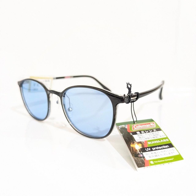 【コールマンSG】ボストンセルフレーム　サングラス　ブラック