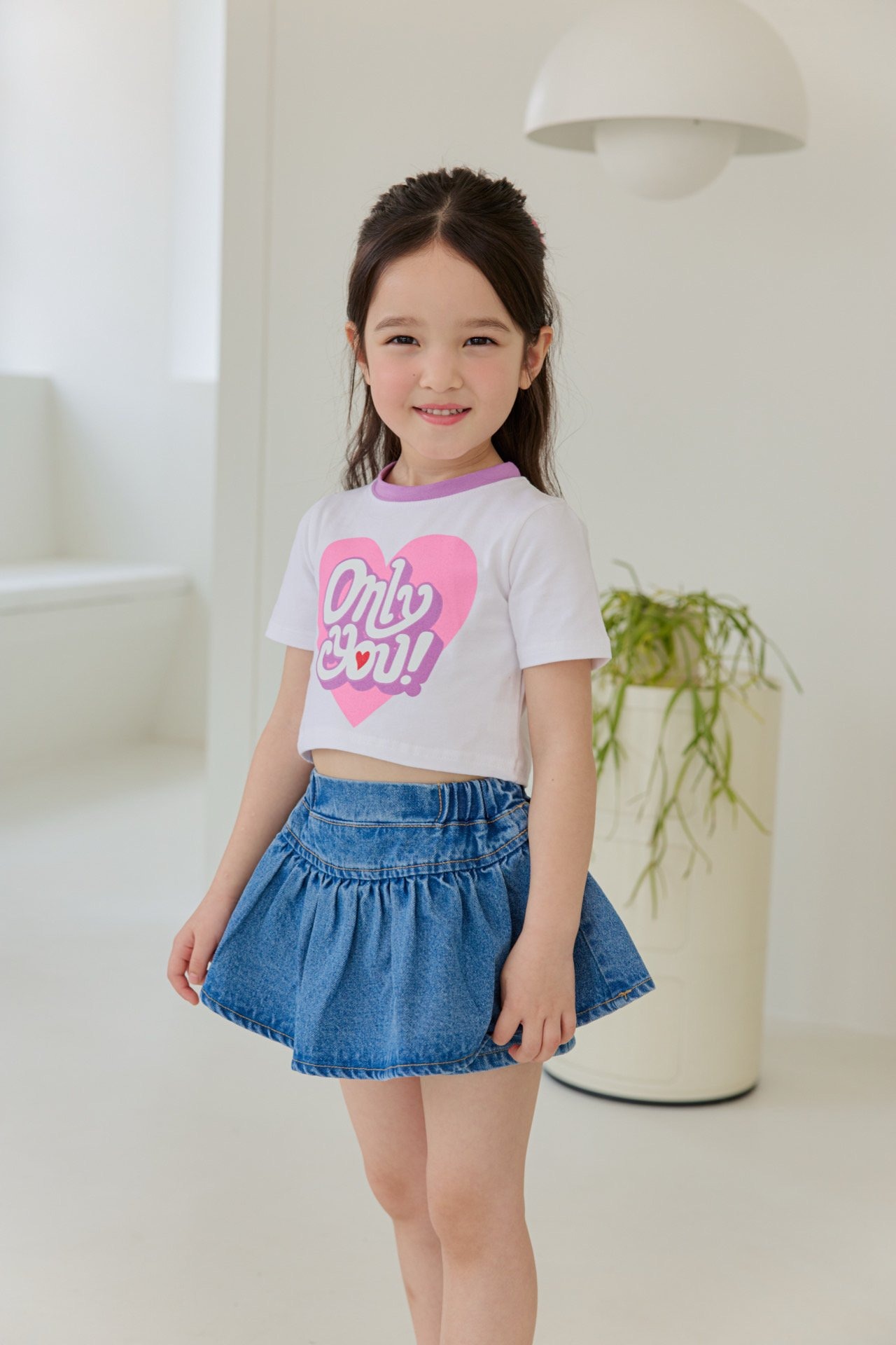 [DOREDORE] Flare denim skirt Pants (13/15) / [도레도레] 플레어청치마바지 (13/15)
