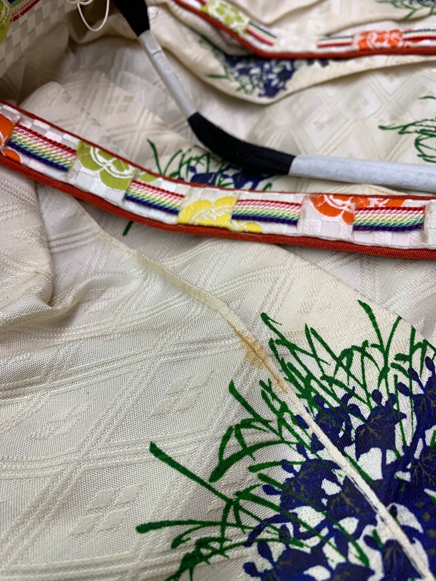 平安寿峰作　五番　唐織　正絹 平安寿峰作五番唐織正絹