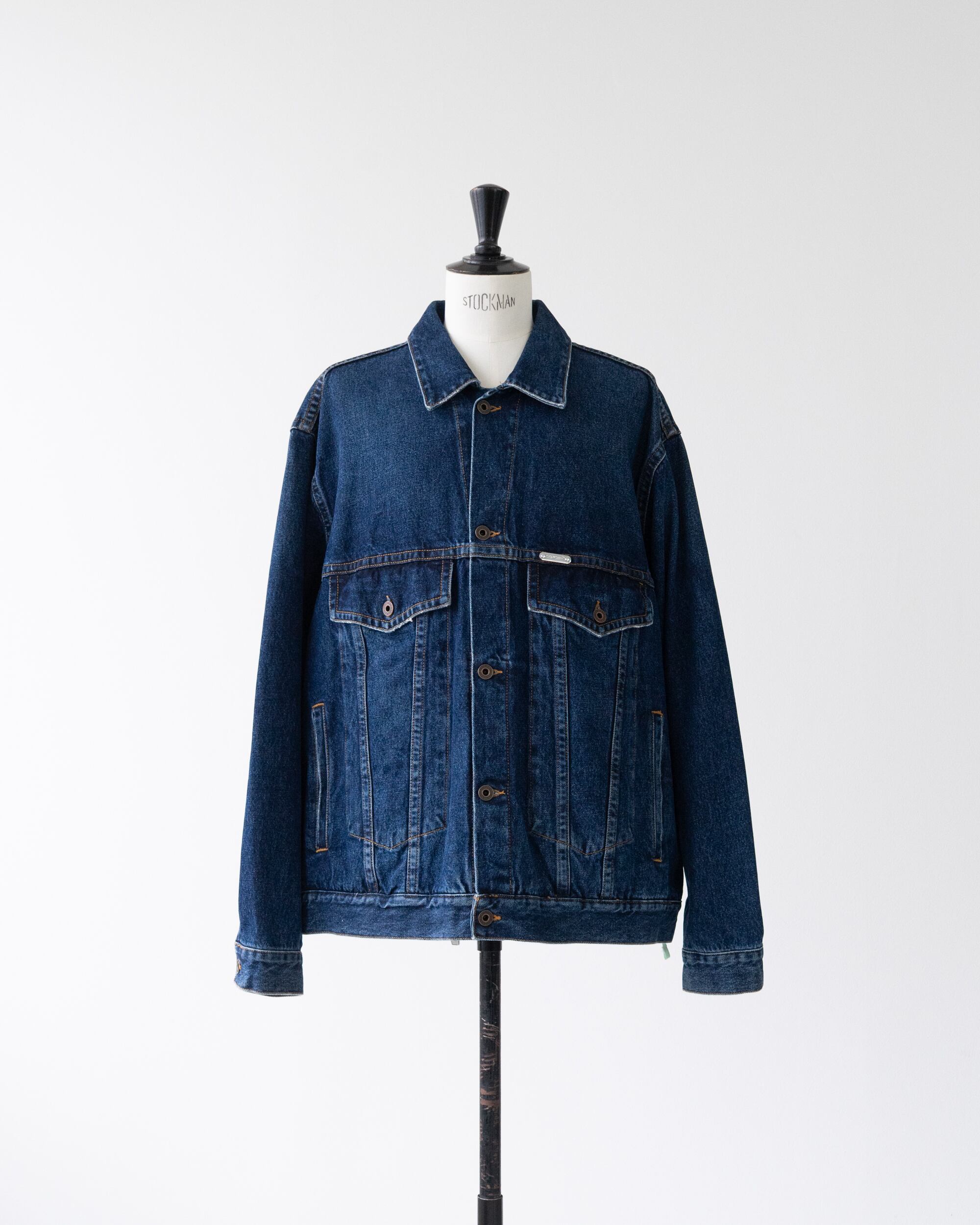 【猫田】OFF-WHITE ×VIRGIL ABLOHデニムジャケット OFF-WHITE by Virgil Abloh〉Denim Jacket | restation-homme