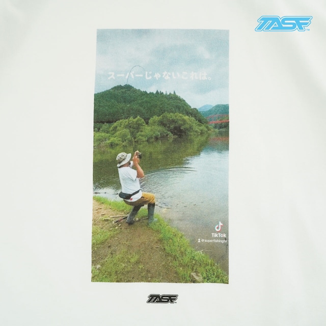 TASF  /  スーパーじゃないこれは。Tee  /  White