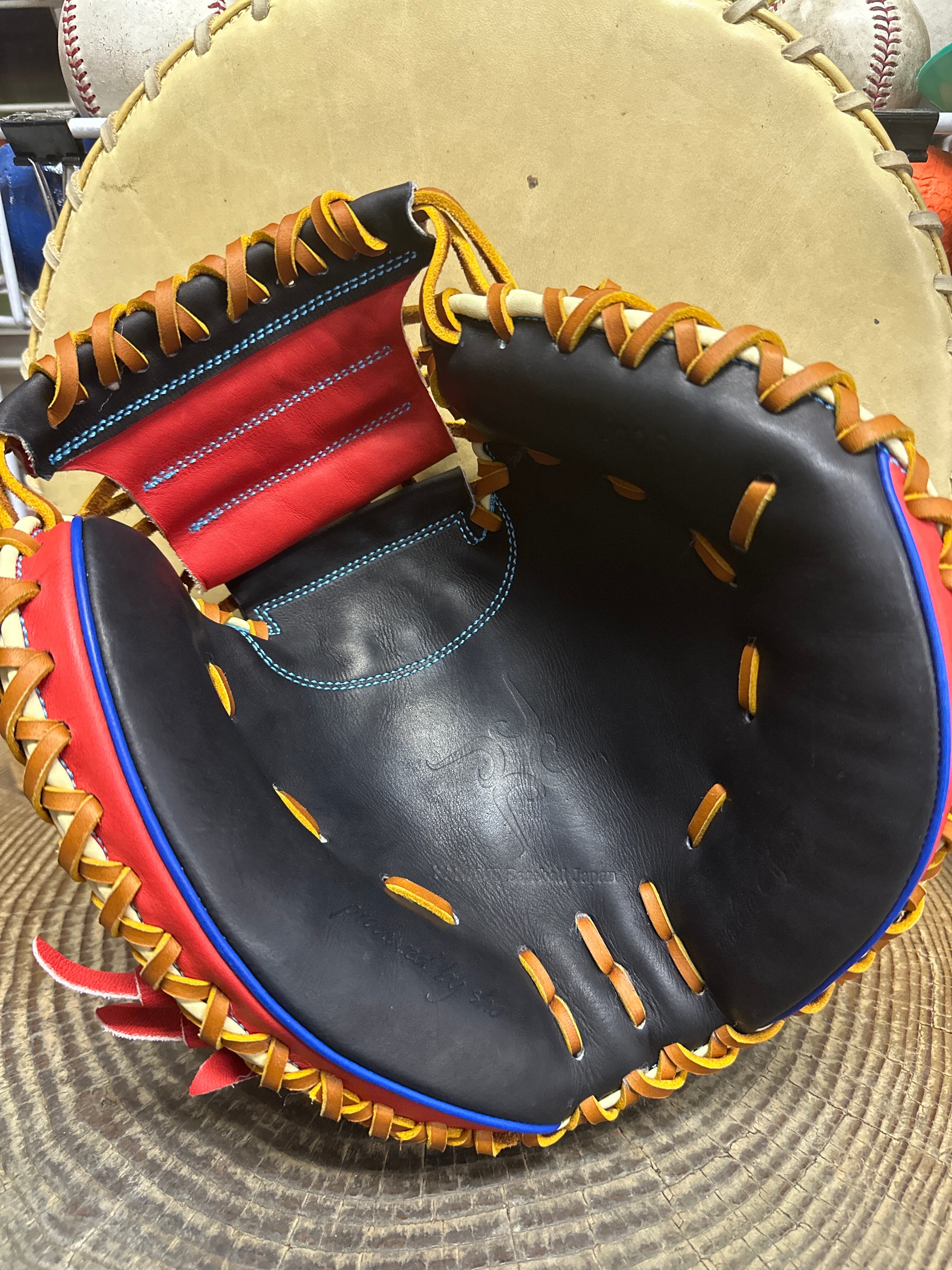 極美品　型付け済み　カナメミット　キャッチャーミット KANAME(要)【限定】軟式キャッチャーミット(型付け済み) | カミ
