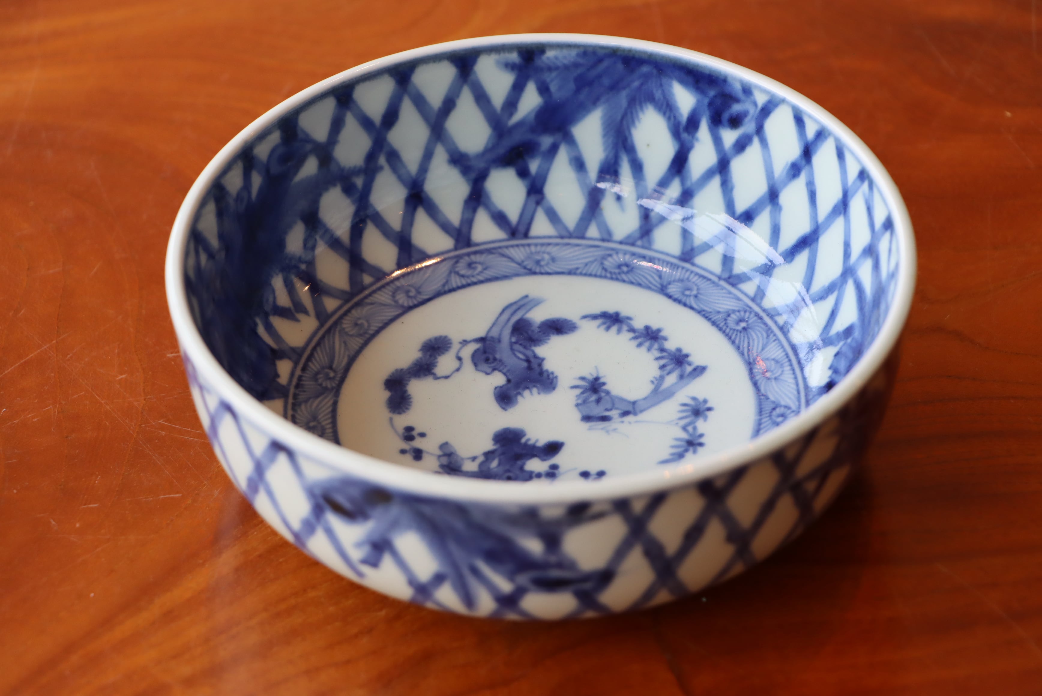 古伊万里 染付 竹文 俊寛鉢 膾皿 | (有)新原美術 古伊万里 染付 竹文 俊寛鉢 膾皿 | (有)新原美術
