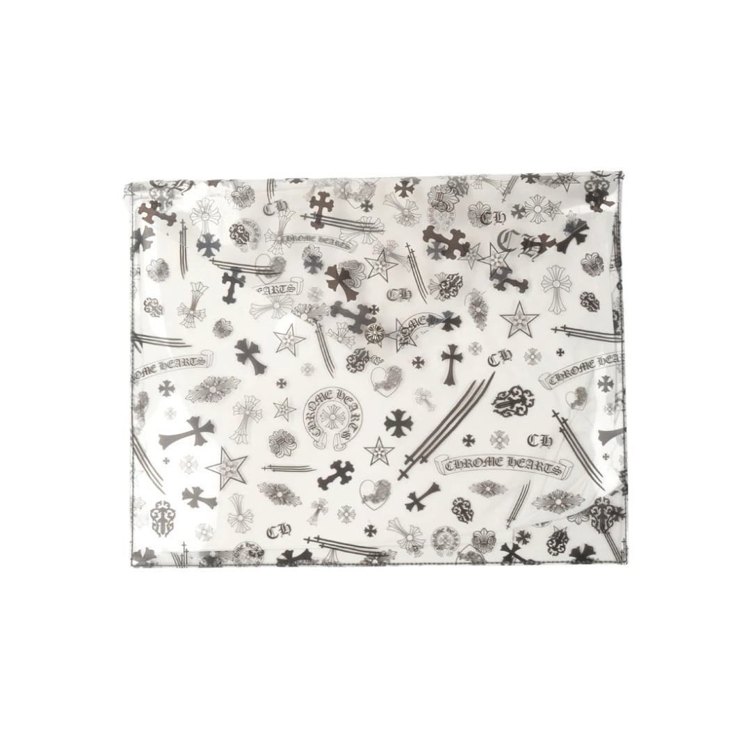 CHROME HEARTS PVC ポーチ ブラック