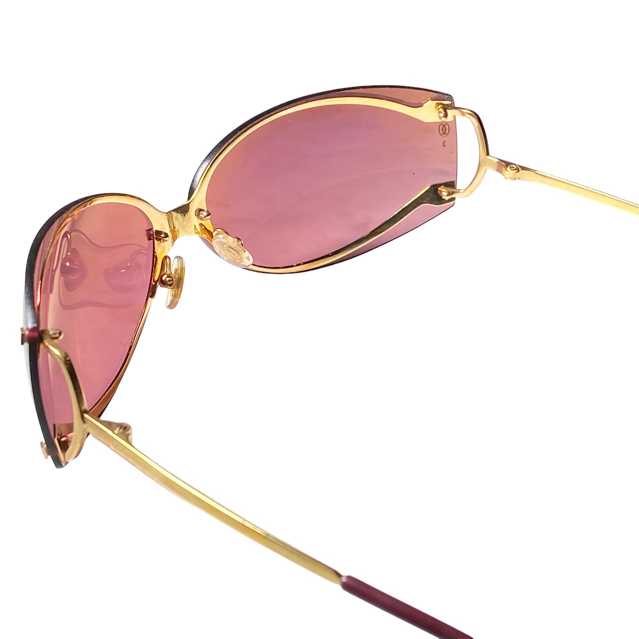 CARTIER rimless sunglasses