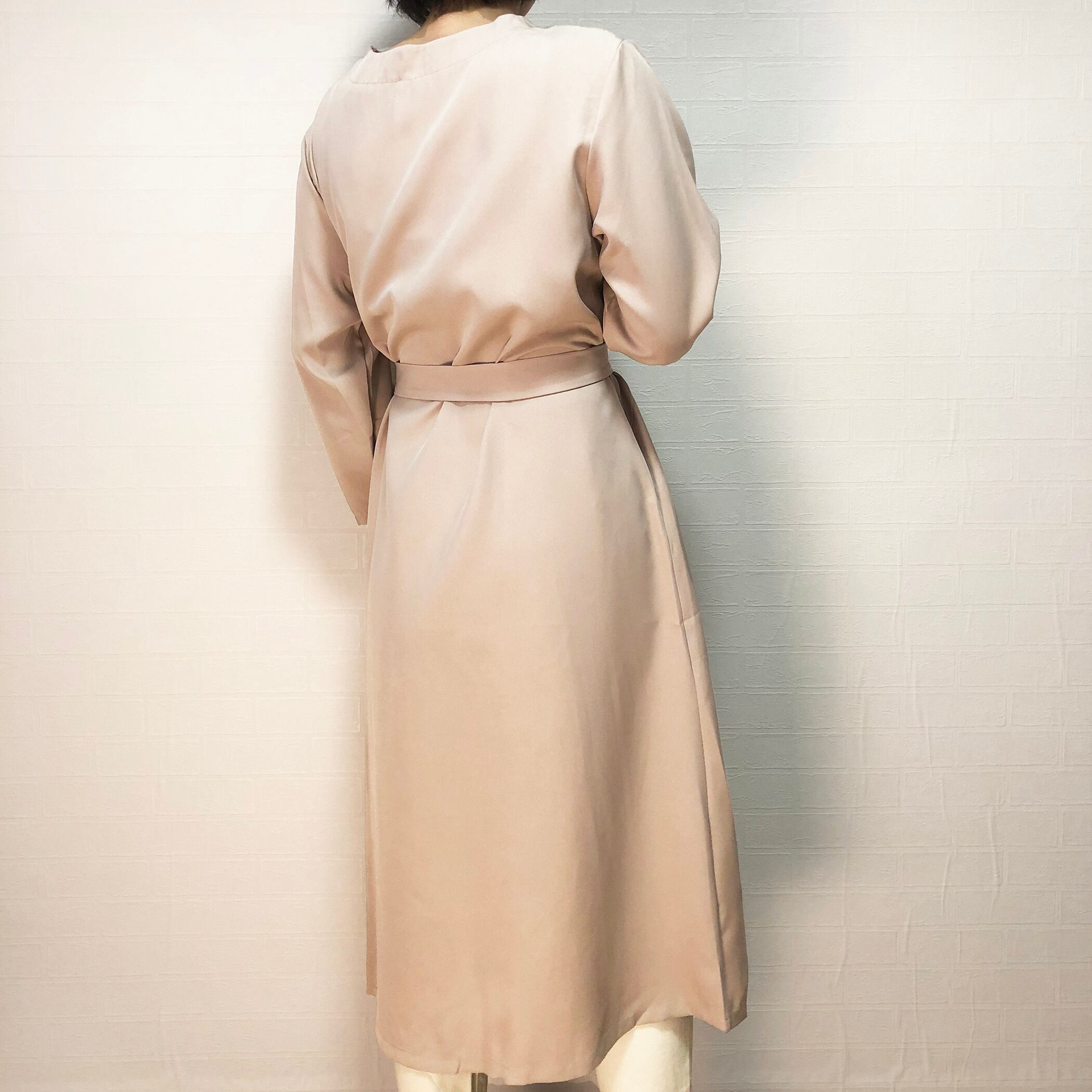 送料無料 翌日発送 ワンピース ロングワンピース 羽織 春 夏 シンプル ブラック ベージュ Xl 大きいサイズ マキシワンピース P T