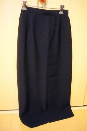 新品 bon cilie 定価 7000円 ボンシリエ スーツ ロング マキシ タイト スカート