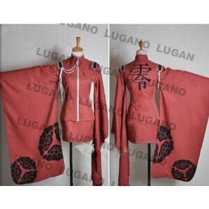 K1078 Vocaloid 千本桜 MEIKOメイコ 風 コスプレ衣装 + ウイッグ + 靴