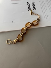 クラシックトータスブレスレット