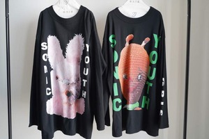 Sonic Youth "SP-BLACK"_L/S T-shirt_S/M size