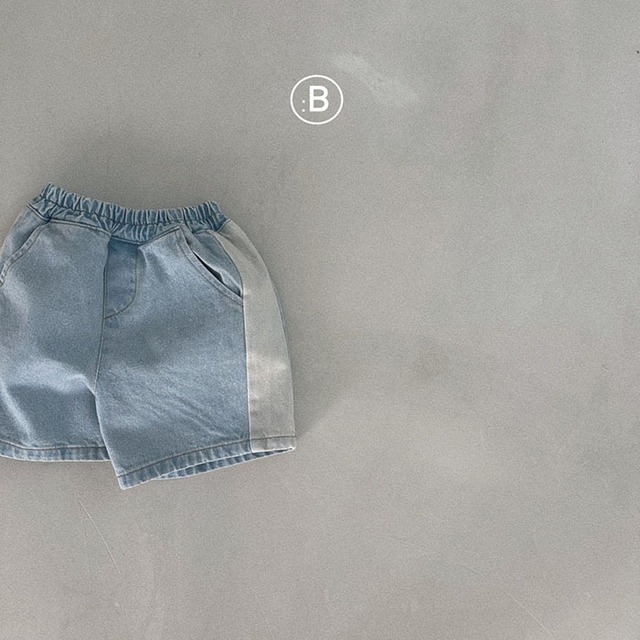 【予約】Line pants denim (baby) (R0485)
