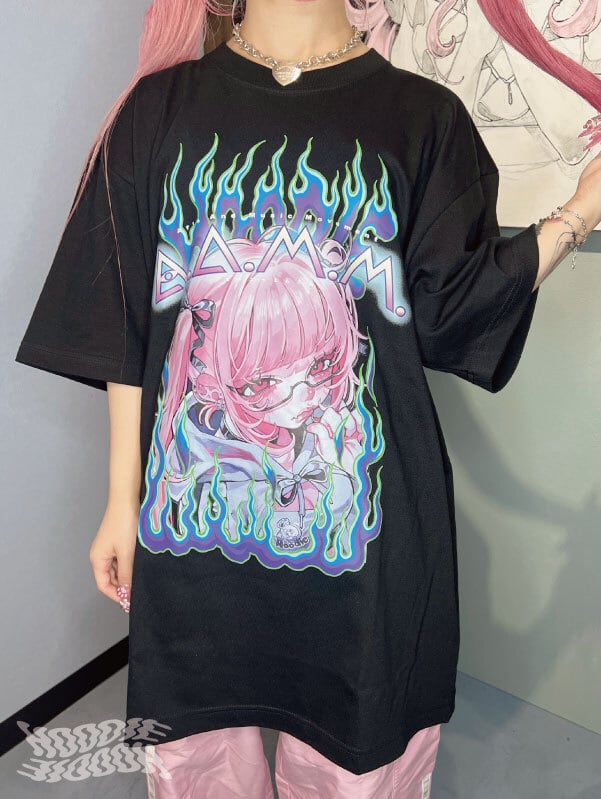 HOODIE】x KUUA collaboration 24 T/S BLACK | MUDSELEKTOR