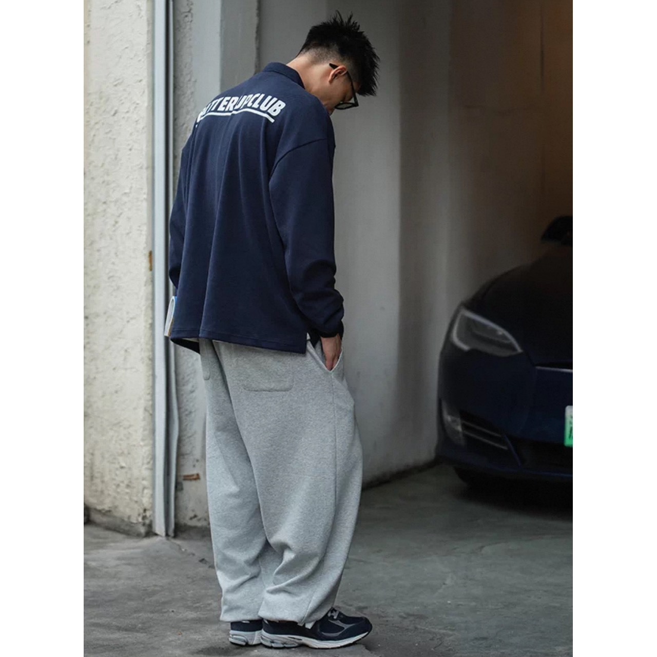 Back logo polo sweat 1520 - 7