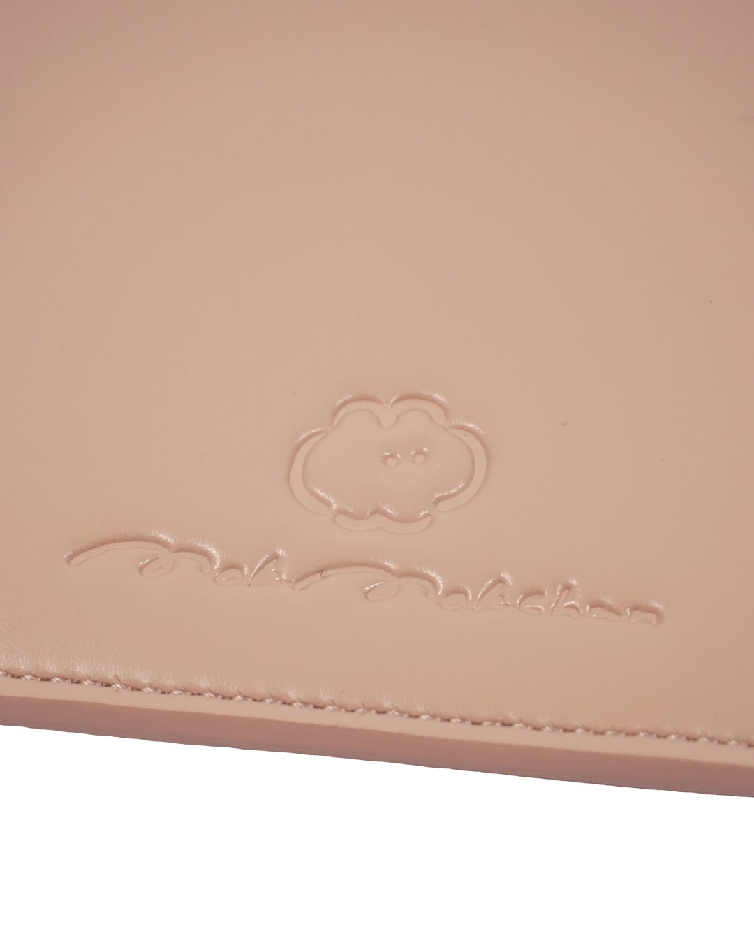 もくもくちゃんサガラ刺繍ウォレット/ピンク（MK-447) | もくもく