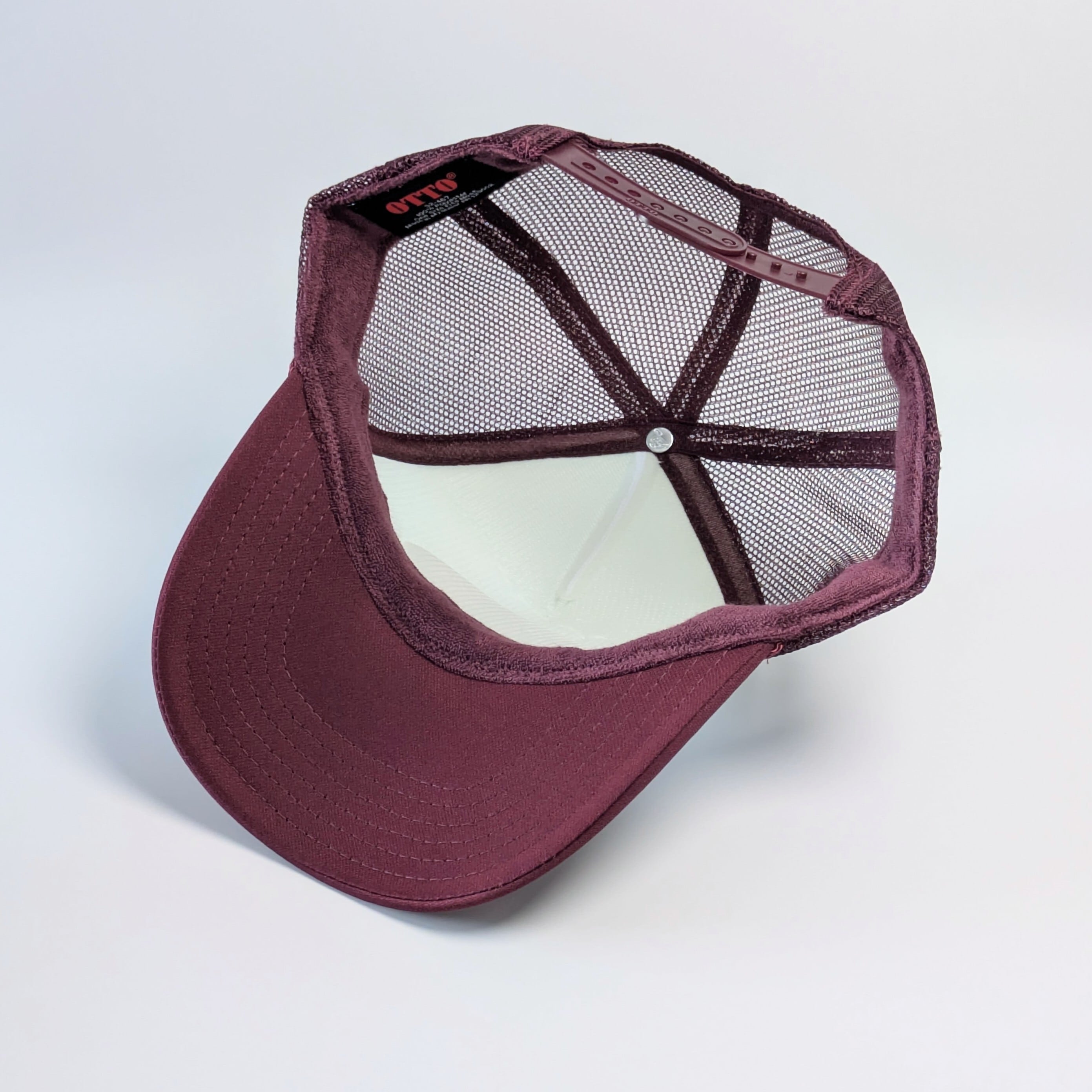 ♧【 OTTO CAP オットーキャップ 】 『 Dr. Pepper ドクター・ペッパー 』 トラッカーキャップ/ メッシュキャップ / burgundy バーガンディ 〚アメリカン雑貨 アメトイ〛