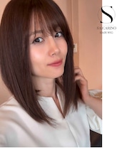 17プレミアム・ミューズ(ブラウン)人毛フルウィッグ